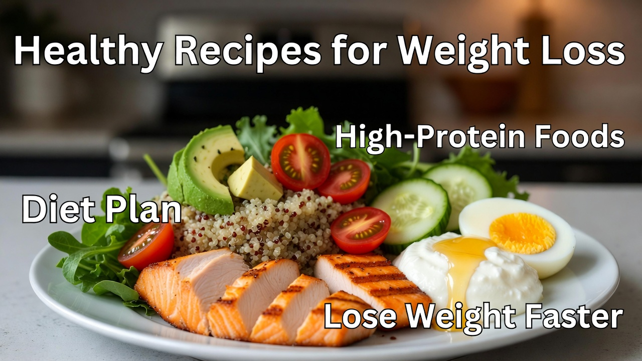 Healthy Recipes for Weight Loss | High-Protein Foods | Diet Plan for Weight Loss | Healthy Recipes