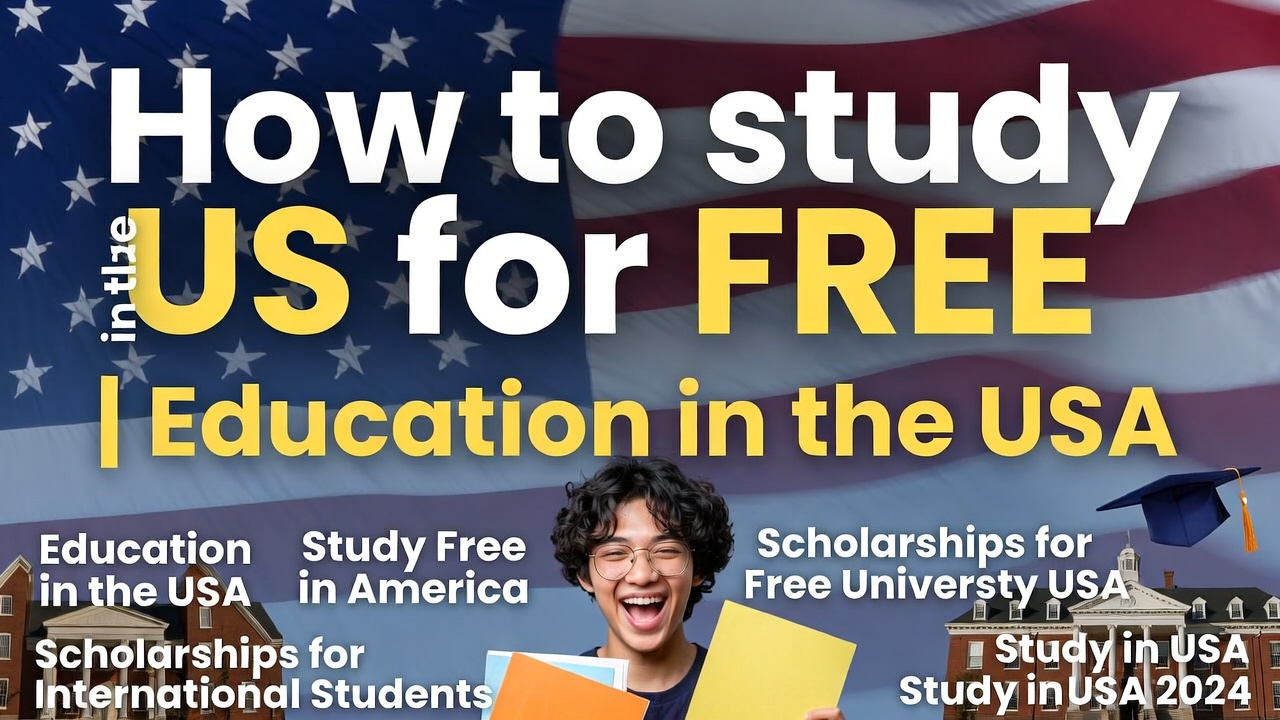 How to study in the US for FREE | Education in the USA