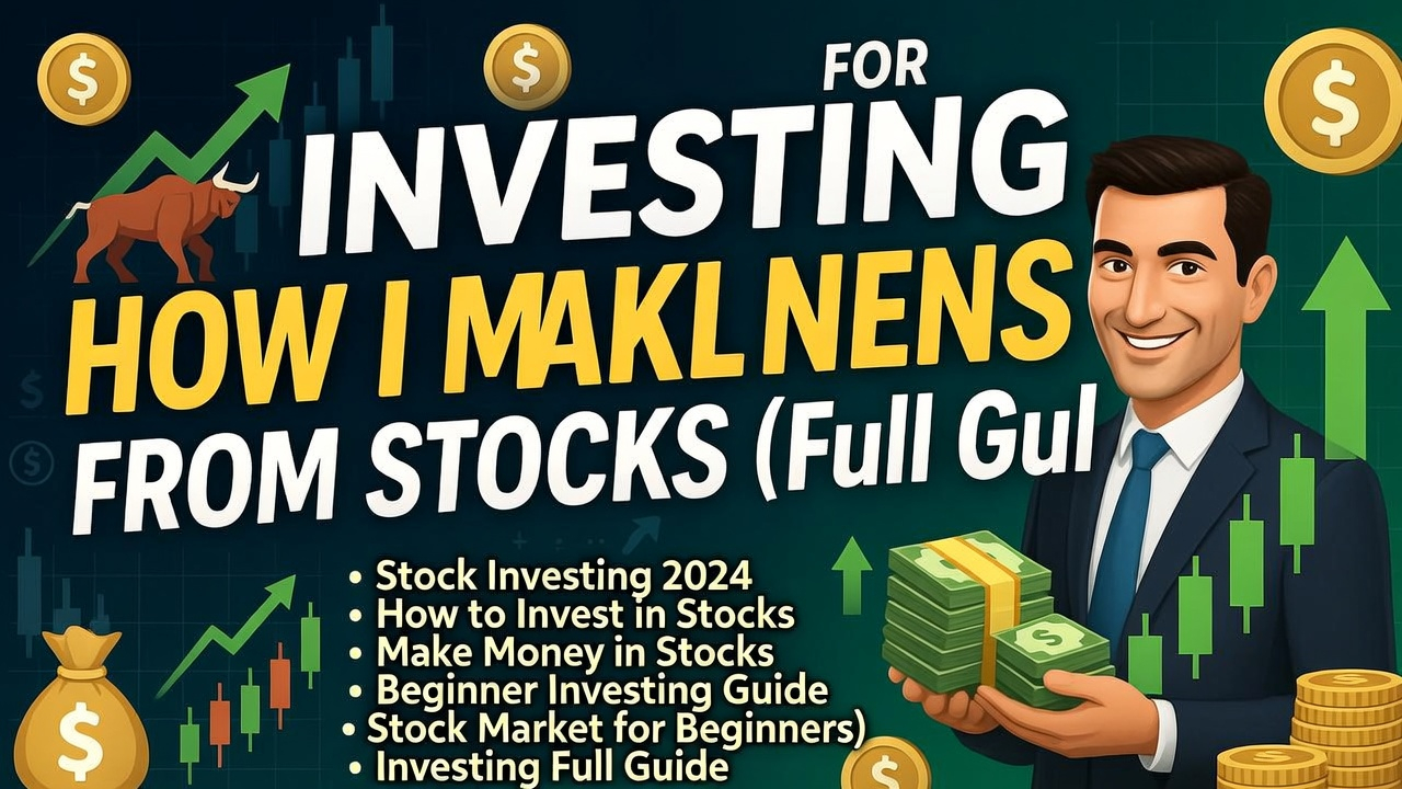 Investing for Beginners – How I Make Millions from Stocks (Full Guide)